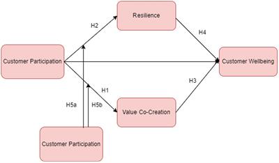 Impact of customer participation in value co-creation on customer wellbeing: A moderating role of service climate